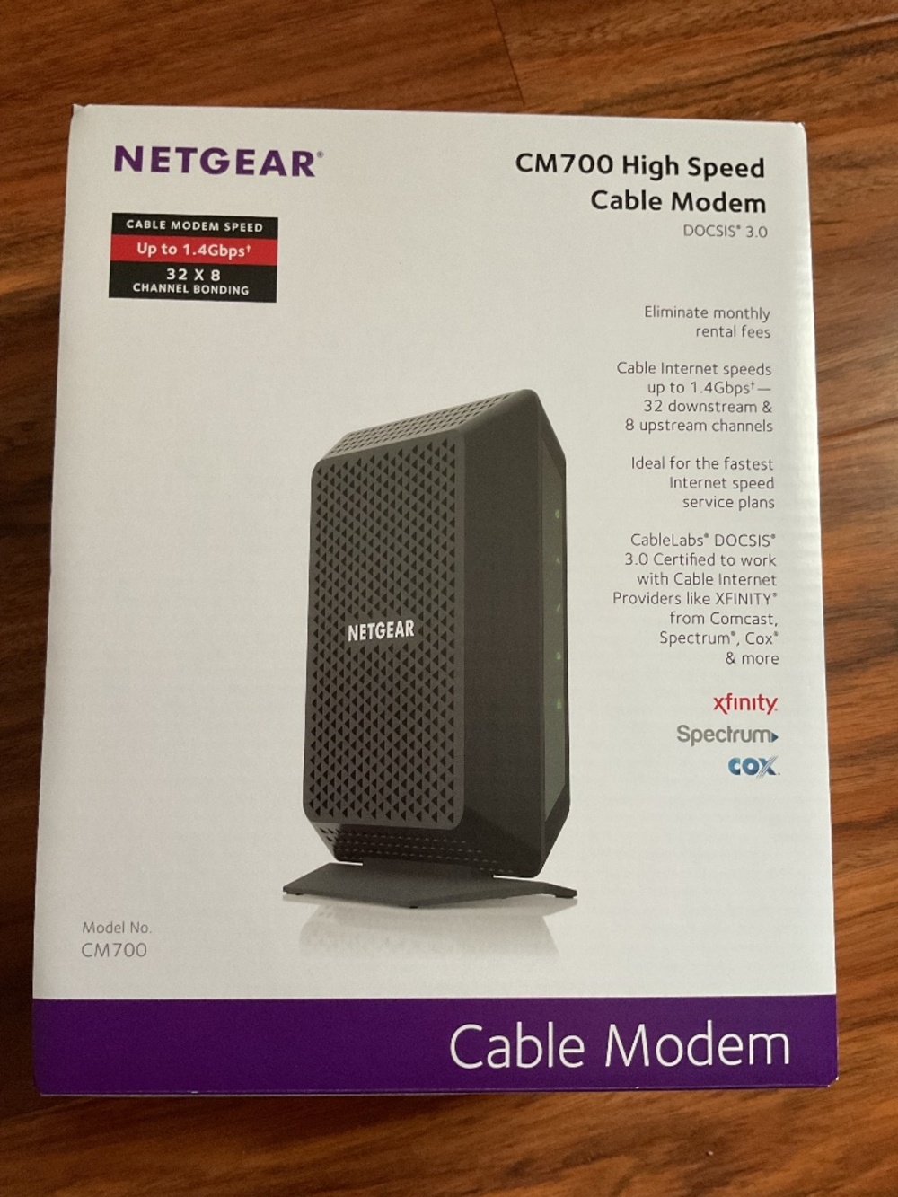 Netgear CM700 High Speed Cable Modem